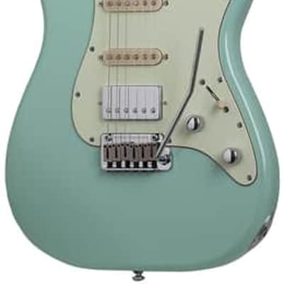 Schecter Nick Johnston Traditional HSS 10th Anniversary Atomic Green image 1