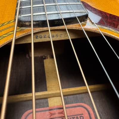 *Video* Yamaha FG500 Red Label Dreadnought Made in Japan - 1972 image 22