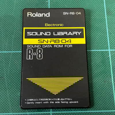 Roland SN-R8-04 Electronic ROM CARD for ROLAND R8 R-8 MKⅡ