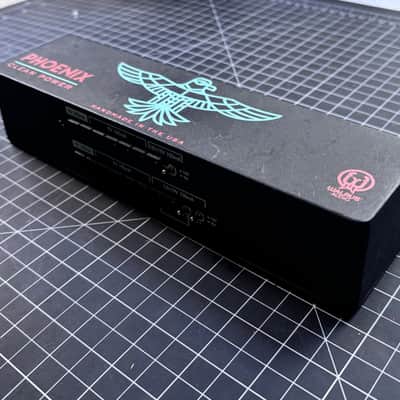 Walrus Audio Phoenix 120V Clean Power Supply Limited Edition - Guitar Guru Network 2017 - Black / Cyan Bird image 2
