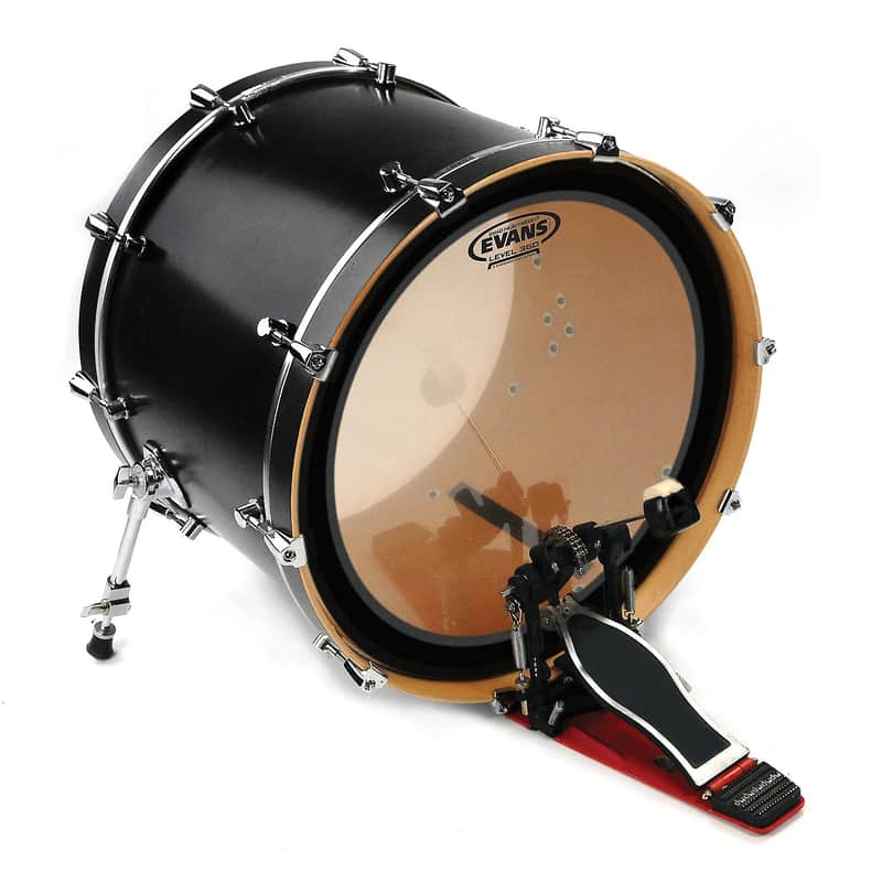 Evans BD20EMADHW EMAD Heavyweight Clear Bass Drum Head - 20" image 2