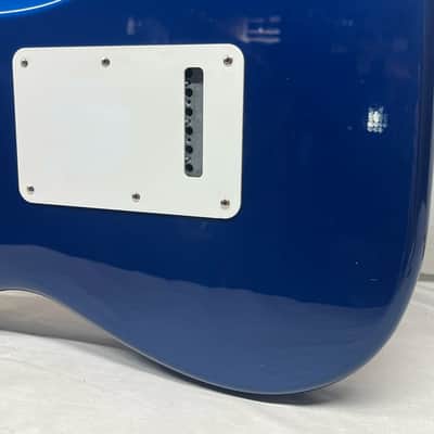 Fender Standard Stratocaster strat HSS Electric Guitar MIM - Made in Mexico- Electron Blue image 15