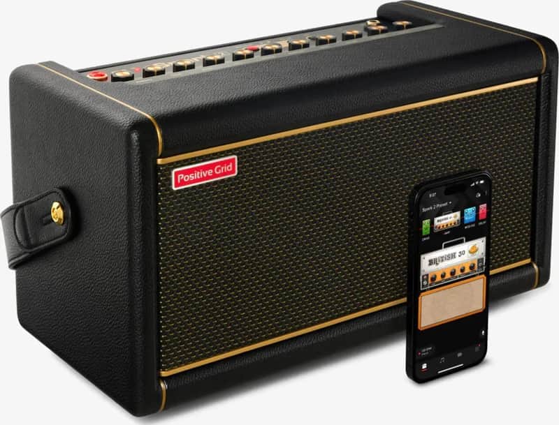 NEW Positive Grid Spark 2 50-watt 2 x 4-inch Combo Amplifier - Black image 1
