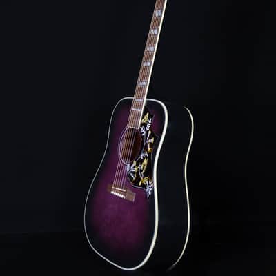 Gibson Hummingbird Standard Acoustic Guitar, Purple Burst image 6