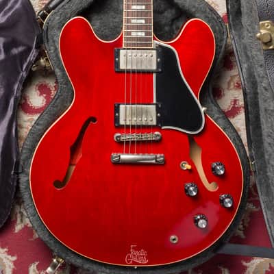 Gibson Custom Shop ES-335 Block Reissue 2010 - Antique Faded Cherry VOS #CS051722 Second Hand image 1