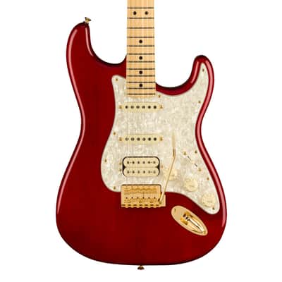 Used Fender Tash Sultana Sig. Stratocaster - Transparent Cherry w/Maple FB image 1