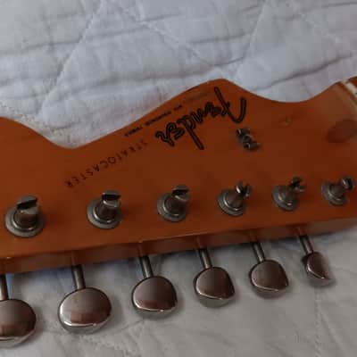 Fender Fullerton 1983 AVRI Stratocaster Maple Neck - March 29 1983 - Original Tuners image 13