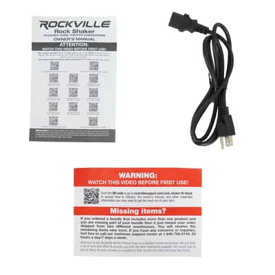 Rockville Rock Shaker 15" Inch Black 1000w Powered Home Theater Subwoofer Sub image 11