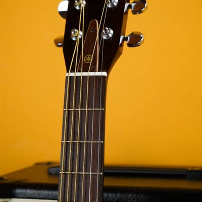 1970-75 Yamaha Orange Label FG-152 Natural Made in Japan Acoustic + Hard Case image 8