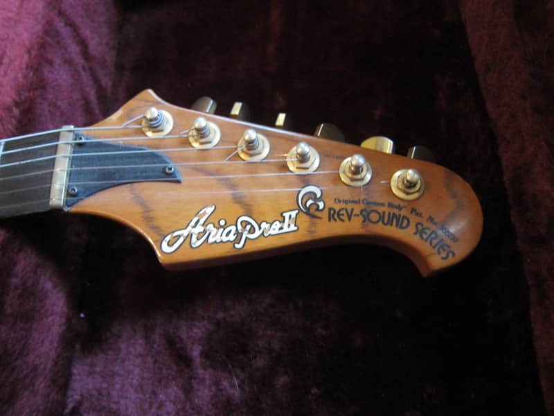 Aria II Rev Sound RS-750 Guitar, Matsumoku Vintage Japan Neck