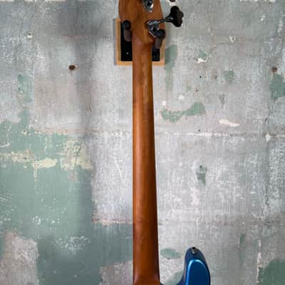 Sadowsky MetroExpress 21-Fret Vintage M Bass Roasted Maple Fingerboard 4-String - Solid Ocean Blue Metallic High Polish image 8