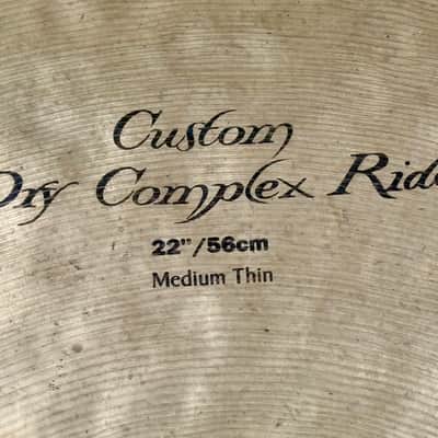 22" Zildjian K CUSTOM DRY COMPLEX MEDIUM THIN Ride 2305g ORIGINAL!! BILL STEWART Ride!! image 2