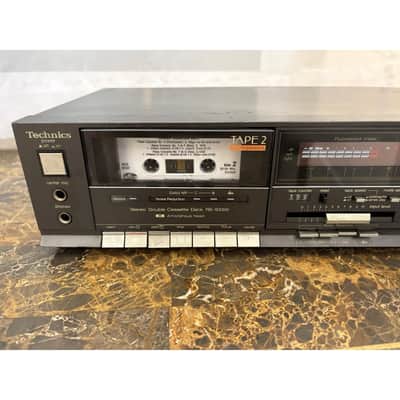 Technics RS-933W Double Cassette Deck Dolby B,C & DBX Tested Working. Japan! Technics RS-933W Double Cassette Deck Dolby B,C & DBX Tested Working. Japan! image 2