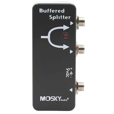 Mosky Buffered Splitter Guitar Bass Effects Pedal Tone Saver Buffer Pedal, FREE PICKS + HOLDER+ FREE SHIP USA image 2