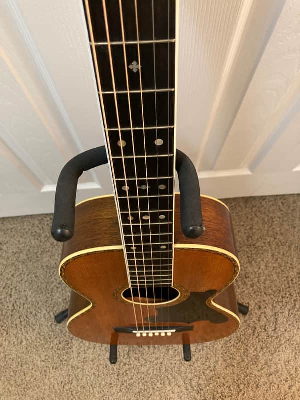 Regal Right Handed Parlor Acoustic Guitar 1920-1930's | Reverb