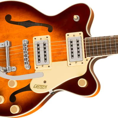 Gretsch G2655T Streamliner Center Block Jr. Double-Cut with Bigsby Laurel FB Forge Glow image 4