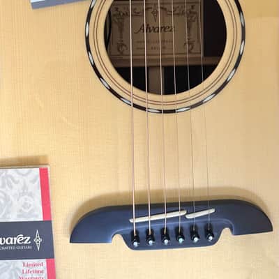 Alvarez MD350C Masterworks Dreadnought Acoustic-Electric Guitar image 17
