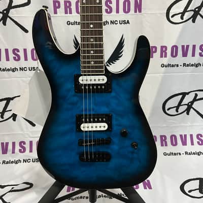 Dean MDX - Quilt Maple Trans Blue Burst image 1