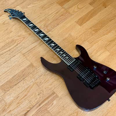Caparison TAT II 2008 Crimson With Reunion Blues Case & All Paperwork image 5