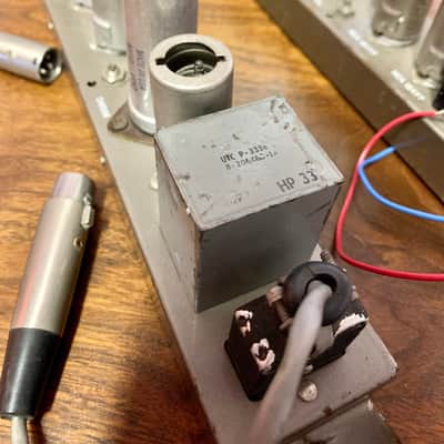 PAIR! - RCA MI-9285 tube microphone preamplifier c 1950’s mi-9285c langevin UTC original vintage USA micpre image 4