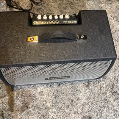 Quilter Frontliner 2x8W Wedge Guitar Speaker Cabinet 2010s - Black image 2