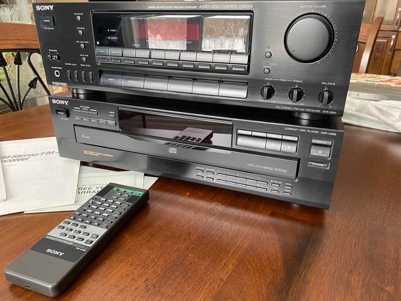 Sony STR-D611 + CDP-C235 image 1
