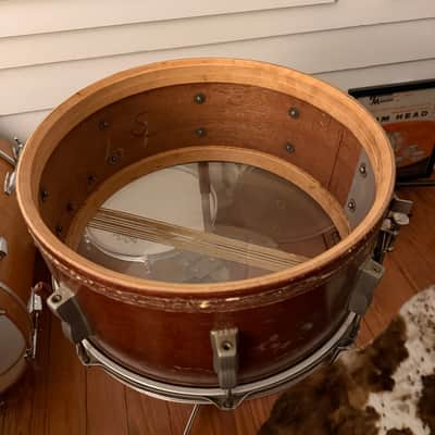 WFL / Ludwig 6.5x14 (8-Lug) Auditorium Snare Drum - Mahogany Lacquer image 7