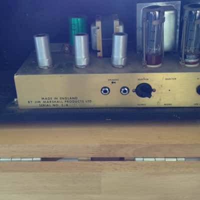 Marshall JMP 50 Watt Head Vintage 1973 Hand Wired image 3