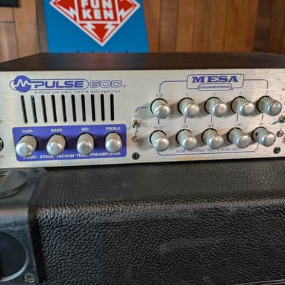 Mesa Boogie M-Pulse 600 Simul-State 600w Bass Amplifier w/Footswitch (Used) image 2