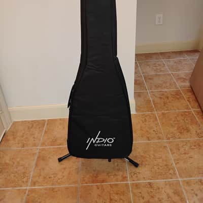 Indio Retro DLX Plus Ash electric guitar with gigbag 2024 - Natural image 5