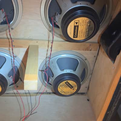 Marshall 1960A 4x12" Angled Cabinet (1978-1979) with G12M Blackbacks T1221 Kurt Mueller 1777 Cones image 9