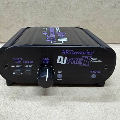 ART DJPre II Stereo Phono Preamp 2008 - Present - Black image 1
