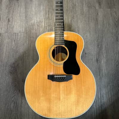 Guild F-212XL 12-string Acoustic Guitar Natural 1981																								 Natural image 1