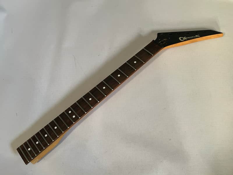 1988 Japan Charvel Jackson Import Model 3 R Logo Guitar Neck 22 Fret Dot Inlays image 1