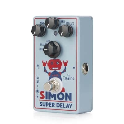 Caline CP-513 Simon Super Delay Pedal Tape options True Bypass, FREE PICK + HOLDER+ FREE SHIP USA image 3
