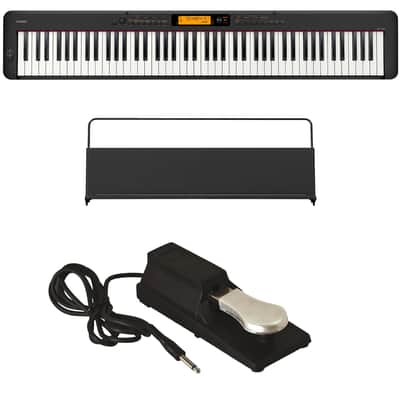 Casio CDP-S360 Compact Digital Piano - Black BONUS PAK