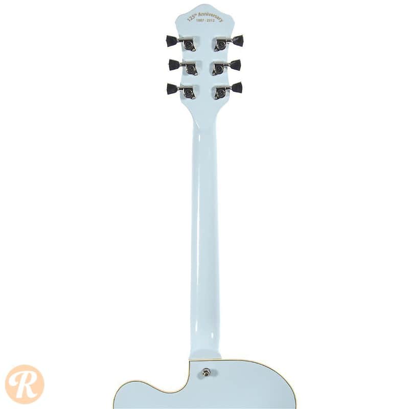 Hofner Verythin Single Cutaway Light Blue 2012 image 4