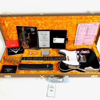 Fender Telecaster Custom 60 Super Heavy Relic Custom Shop 2022 Black image 22