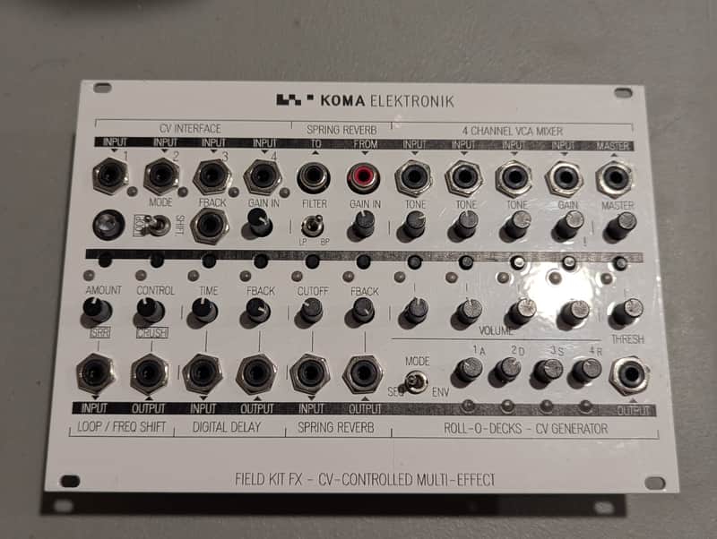 Koma Elektronik Field Kit FX Eurorack Modular Multi-Effects Processor 2010s - White image 1