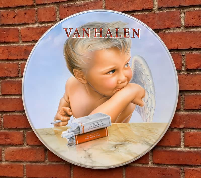 Van Halen, 1984, 22" Bass Drumhead image 1