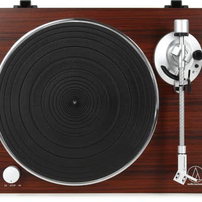 Audio-Technica AT-LPW50BT Manual Belt-drive Turntable - Rosewood image 1