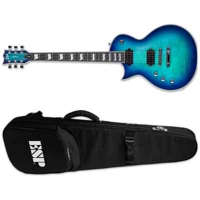 ESP LTD EC-1000T CTM LH Left-Handed Electric Guitar FM Flame Maple Violet Shadow+ ESP Gig Bag BRAND NEW image 1