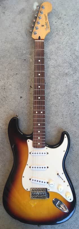Fender Stratocaster 2004 MIM Made In Mexico Sunburst | Reverb