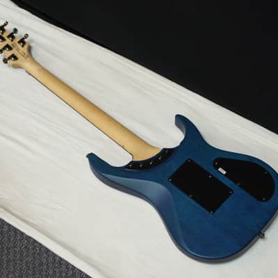WASHBURN PXM10FRQTBLMLH Parallaxe M10 LEFTY electric GUITAR new w/ BAG - Blue LEFT-HANDED image 6