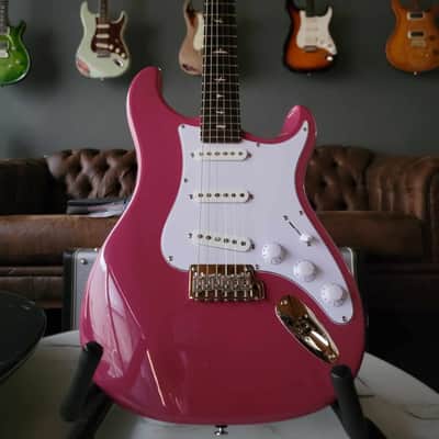 PRS SE Silver Sky John Mayer Signature - Dragon Fruit with Upgrades image 7