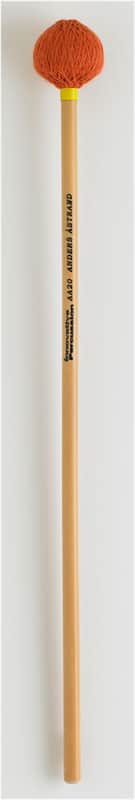 Innovative Percussion AA20 Rattan Series Anders Åstrand / Medium Soft Vibraphone / Marimba Mallets - Orange Cord - Rattan image 1