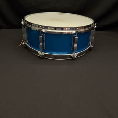 Ludwig Jazz Festival 14" x 5" 1965 - Blue Sparkle image 7