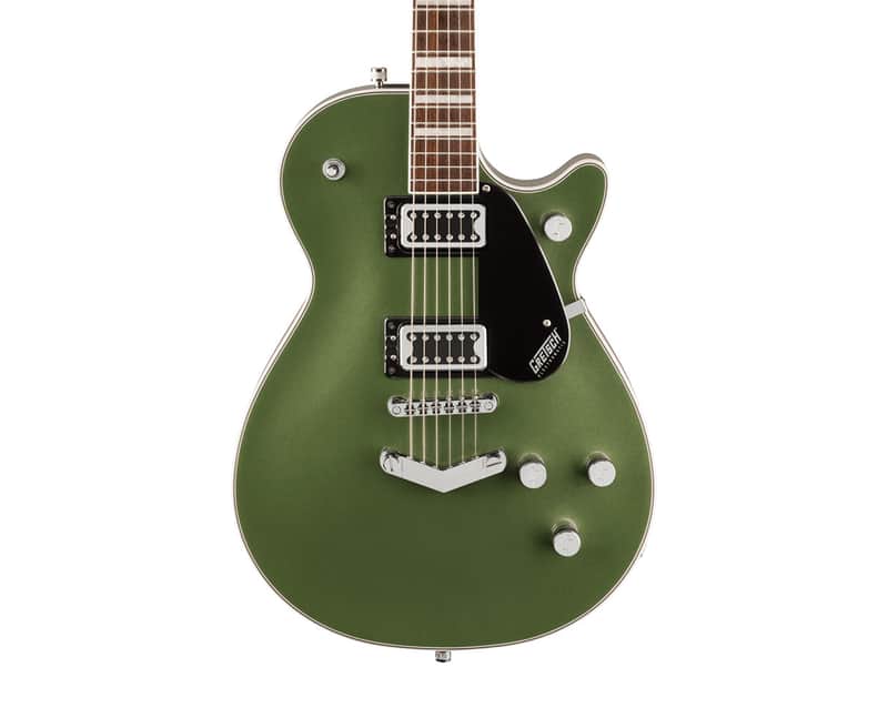 Gretsch G5220 Electromatic Jet BT Single-Cut w/V-Stoptail - Olive Metallic image 1