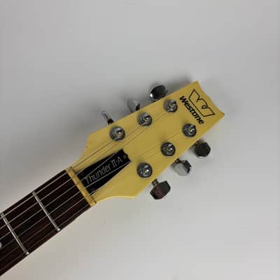 Westone Thunder II - 1980s- JAPAN  Made Early set neck with Active electronics! image 3