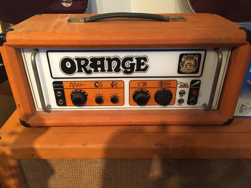 Orange Vintage GRO-100 Amplifier 1972 Orange - Very Rare! image 1